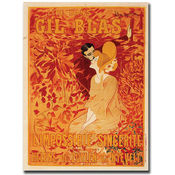Lire Dans Gil Blas-Gallery Wrapped 18x24 Canvas Ar