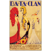 Bataclan by Jose de Zamora-Framed 24x32 Canvas Art