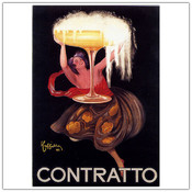 Contratto by Leonetto Cappiello-Framed 18x24 Canva