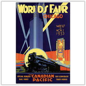 Chicago World's Fair by Norman Fraser-Framed 24x32