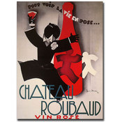Chateau Roubard-Gallery Wrapped 24x32 Canvas Art