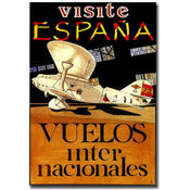 Visit Espana-Gallery Wrapped 18x24 Canvas Art