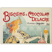 Biscuits &amp; Chocolate Delacre by Privat Livemont-Fr