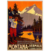 Montana-Framed 18x24 Canvas Art
