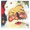 Brand Name Beverage Napkins Christmas Santa Face