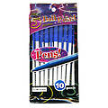 10 Pack Blue Ball Point Pens