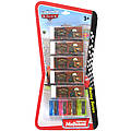 Cars 5 Pack Eraser Plus 4 Sharpeners Combo