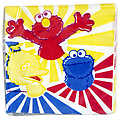 Sesame Street Beverage Napkins