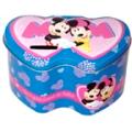 Mickey &amp; Minnie "True Love" Double Heart Tin Bank