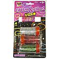 3 Pack Colortech Glitter with Glue Stick