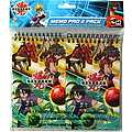 Bakugan 2 Pack Spiral Memo Pads 3X5" In Bag