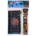 Bakugan 4 Piece Stationery Set In Poly Bag