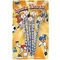 5 Pack Baseball Eraser Toppers Pencil
