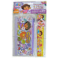 Dora 4 Piece Stationery Set In Opp Bag