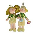 12" Soft Doll Blond Boy and Girl