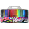Colortech 30 Pack Thin Markers in PVC Wallet