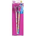 Princess 2 Pack Pencil w/Stamper Toppers On Card