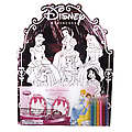 Princess Shaped Laser 11X14" Poster With 6 Markers
