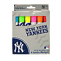 MLB NY Yankees 6 Pack Jumbo Markers in Window Box