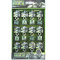 Hulk Square Lucite Key Chains