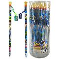 Toy Story Jumbo Pencil w/Sharpener &amp; Star Topper