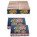 Colored Flowers Photo Album in Display 20 Sheets