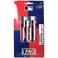 MLB Boston Red Sox 5 Pack Pens