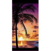 Palm Silhouette-Beach Towel