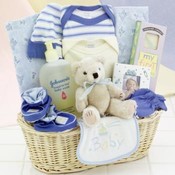 New Arrival Baby Gift Basket - Boy
