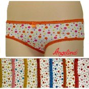 Angelina Cotton/Spandex Hiphugger/Bikini Panty