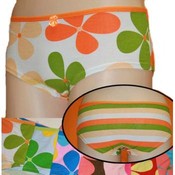 Angelina Cotton/Spandex Woman's Boyshorts Panty