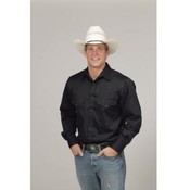 Men's Western Shirt - Black Size 3XL