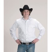 Men's Western Shirt - White