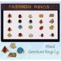 Large Mixed Gemstone Rings