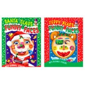 Christmas Funny Faces Sticker Book