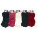 Eyelash Chenille Stretch Gloves