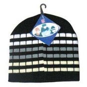 Dot Stripe Winter Pull Over Hat
