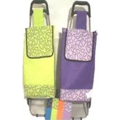 Assorted Durable 36" Wheeled Shopping Carts