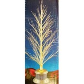 4 Ft. Fiber Optic Light Up Holiday.Christmas Tree