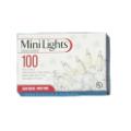 100 Lite UL Clear Lights with White Wire