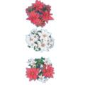 Poinsettia Candle Rings- 3 Styles