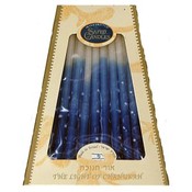 Blue &amp; White Premium Chanukah Candles