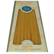 Natural Beeswax Chanukah Candles