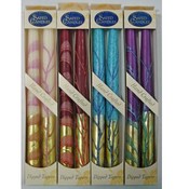 Wholesale 10" Taper Candles - 2-Packs - "Gold Styl
