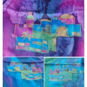 Wholesale Silk Scarves - Jerusalem Design - Assort