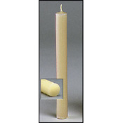 7/8" X 8" 100% Beeswax Candles