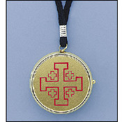 Gold Plate Pyx With Cord