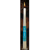 Alpha Omega Baptismal Candle