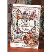 Mom Pin on Gift Card