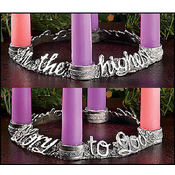 Glory to God in the Highest Advent Wreath